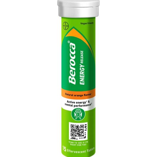 Berocca Orange Effervescent Tablets 15S
