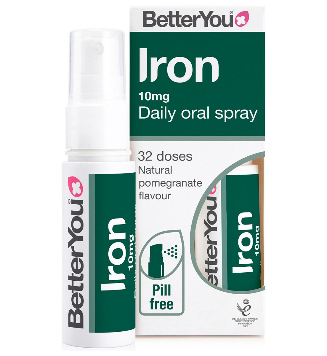BetterYou Iron 10 Daily Oral Spray 25ml