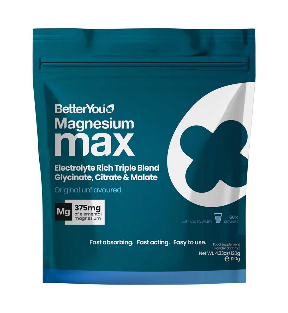 BetterYou Magnesium Max Powder 120g