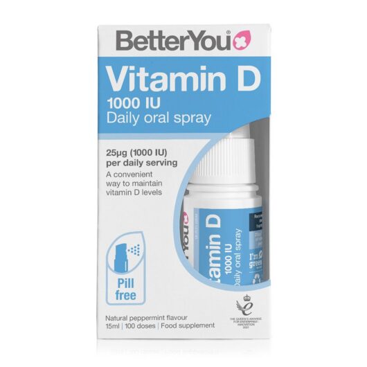 BetterYou Vitamin D 1000 Iu Daily Oral Spray 15ml
