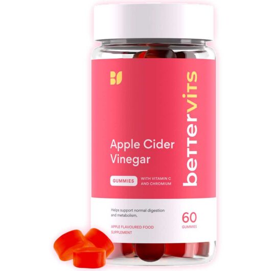 Bettervits Apple Cider Vinegar Gummies With Vitamin C And Chromium - 60