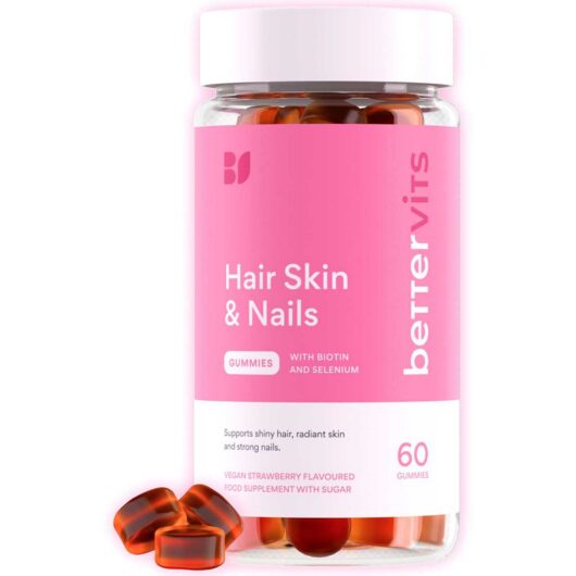 Bettervits Hair Skin And Nails Gummies With Biotin Selenium - 60