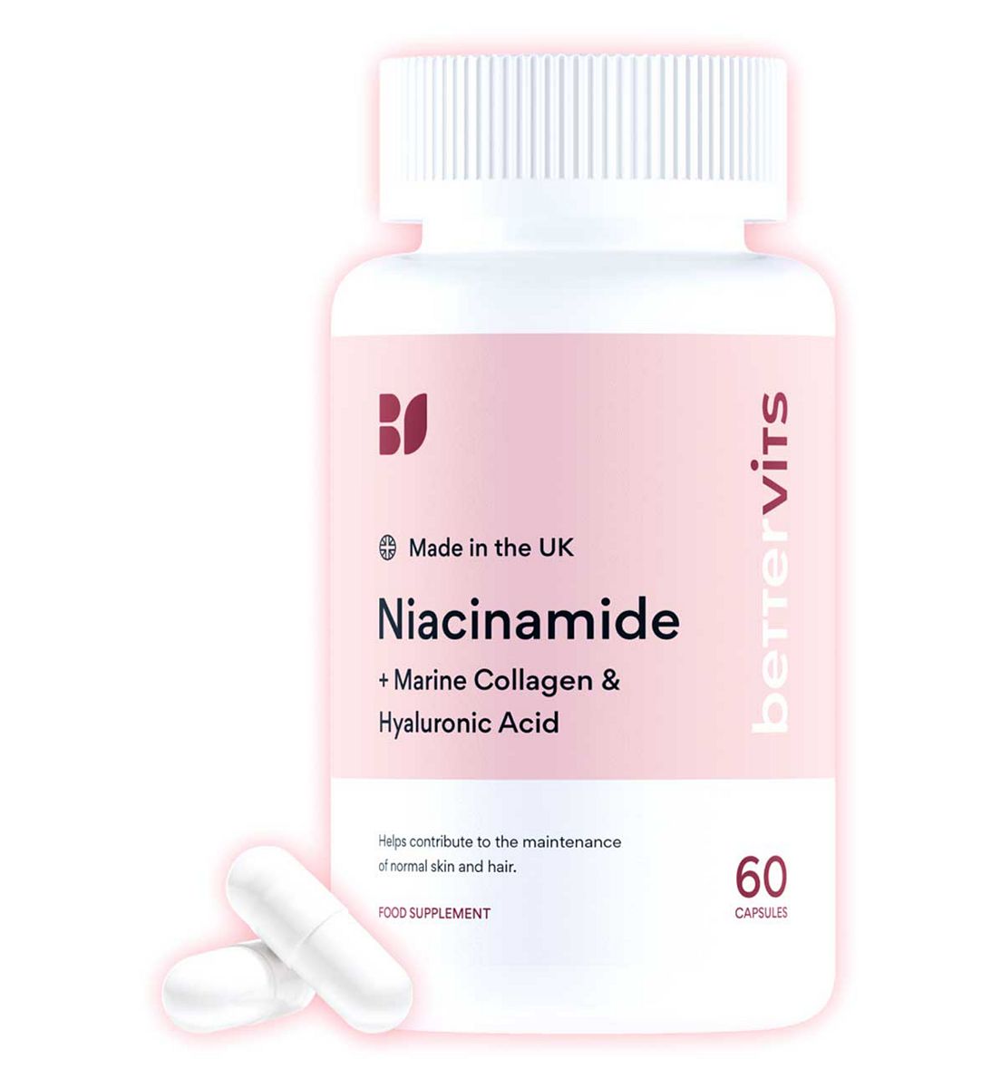 Bettervits Niacinamide Capsules - 60S
