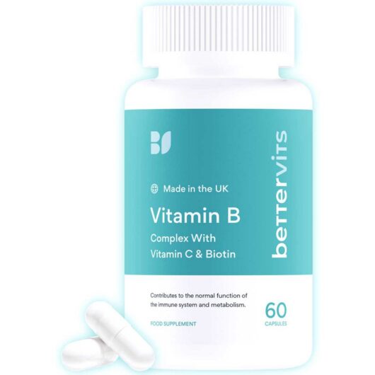 Bettervits Vitamin B Complex Capsules With C And Biotin - 60