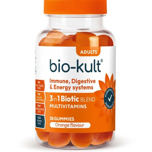 Bio Kult Bio-Kult 3-In-1 Biotic Blend Multivitamin Gummies For Adults, Orange Flavoured 30