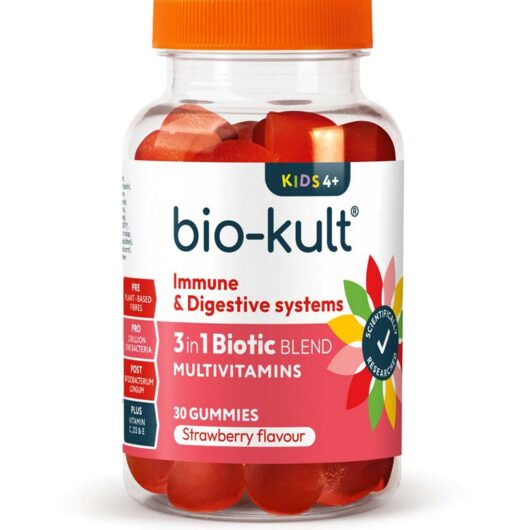 Bio Kult Bio-Kult 3-In-1 Biotic Blend Multivitamin Gummies For Kids, Strawberry Flavoured 30