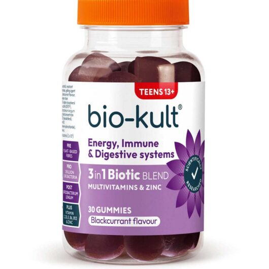 Bio Kult Bio-Kult 3-In-1 Biotic Blend Multivitamin Gummies For Teens, Blackcurrant Flavoured, 30