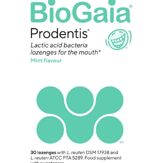 BioGaia Prodentis Lactic Acid Bacteria 30 Lozenges - Mint Flavour
