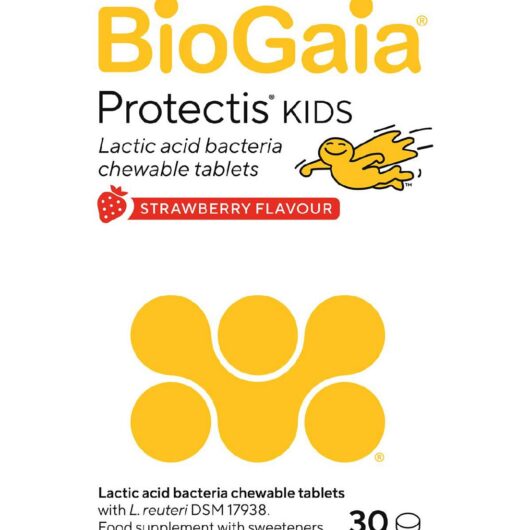 BioGaia Protectis Kids Chewable Strawberry Tablets 30S