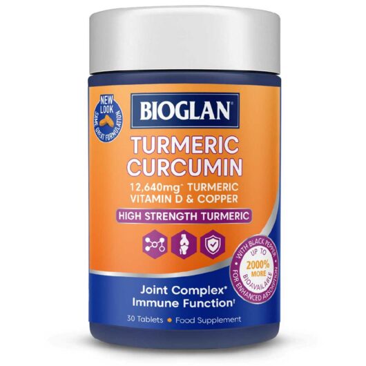 Bioglan Turmeric Curcumin Tablets - 30