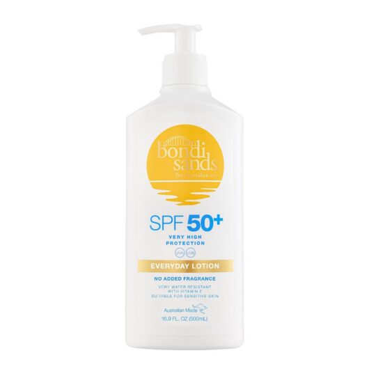 Bondi Sands Spf50+ Everyday Lotion Value Pump Pack 500ml