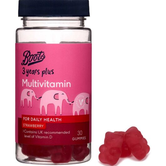 Boots 3 Years Plus Multivitamin Gummies 30S