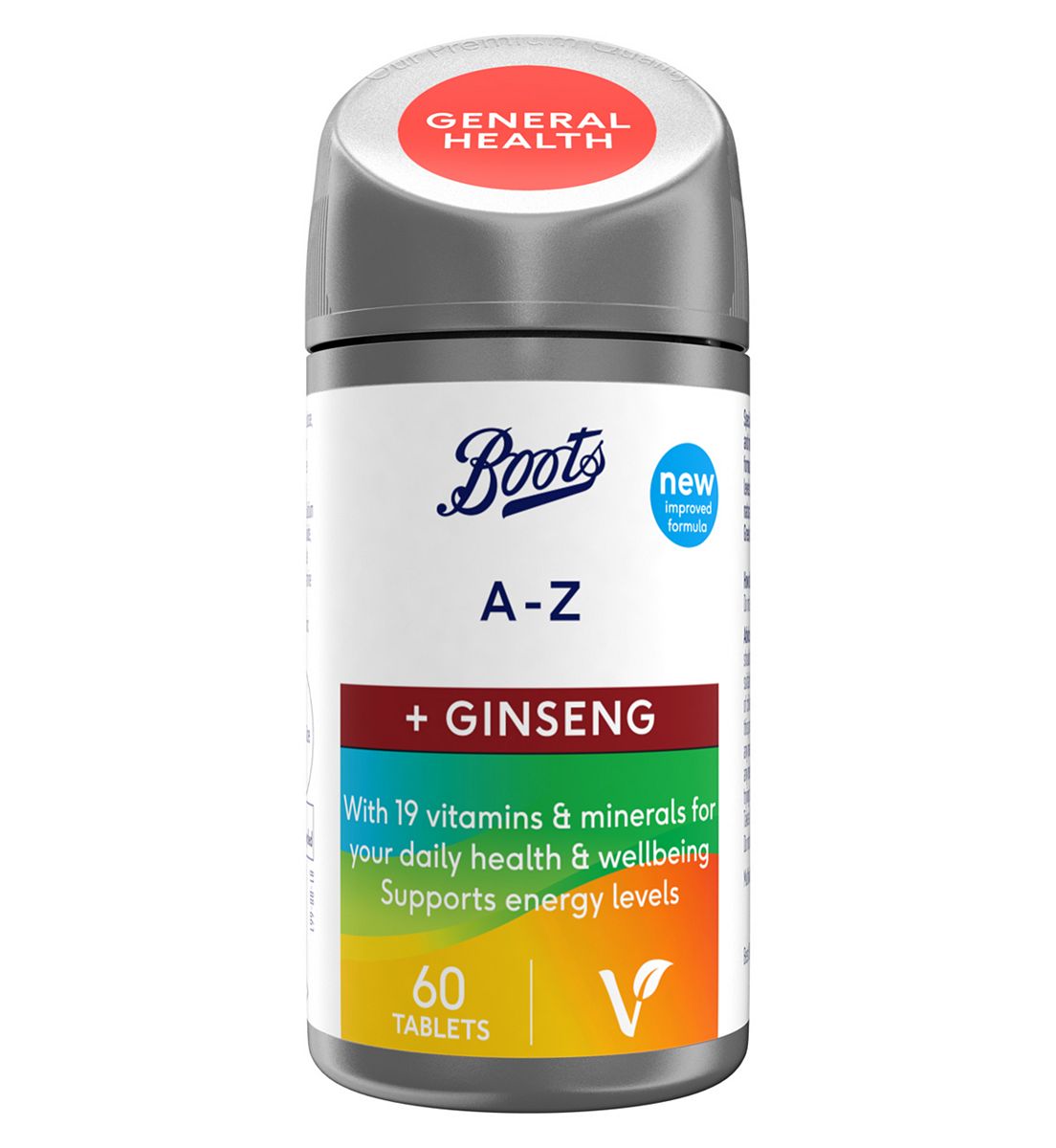 Boots A-Z + Ginseng 60 Tablets (2 Month Supply)