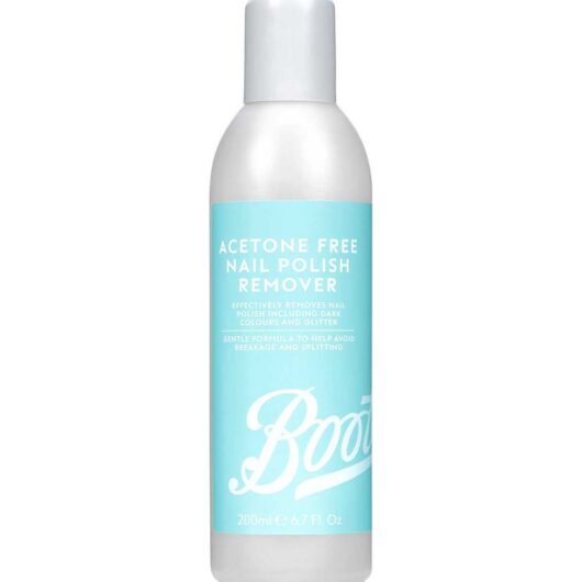 Boots Acetone Free Nail Polish Remover200 ml, 200ml