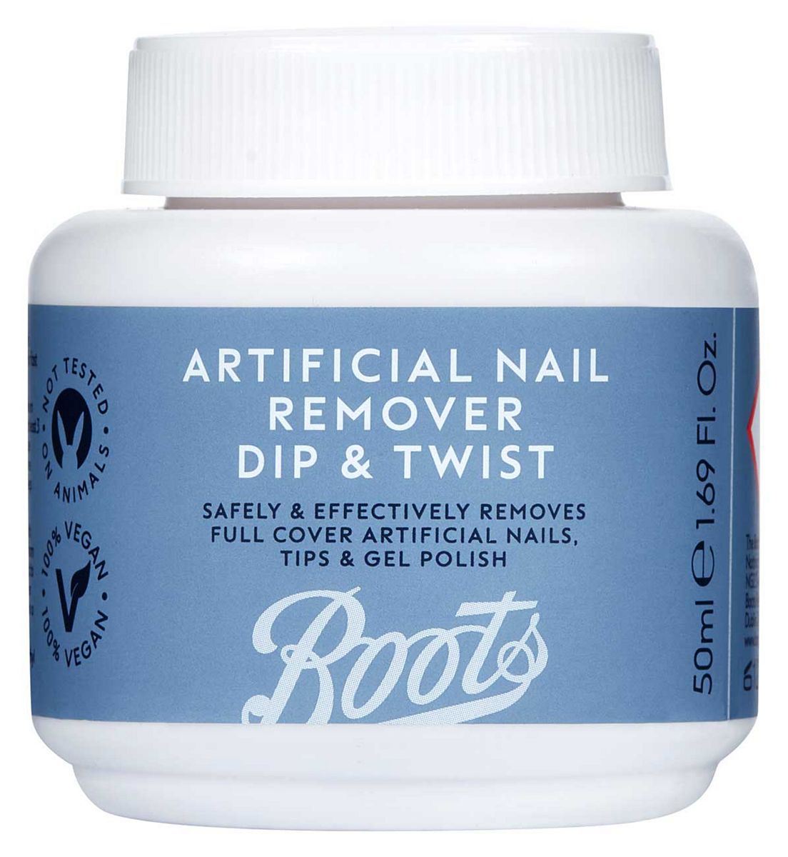 Boots Artificial Nail Remover Dip & Twist 50Ml
