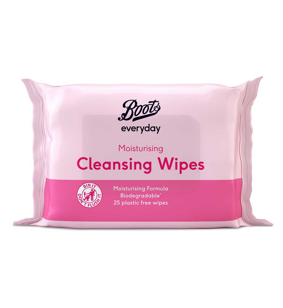 Boots Biodegradable Moisturising Cleansing Wipes 25S