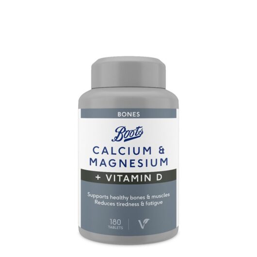 Boots Calcium, Magnesium + Vitamin D 180 Tablets