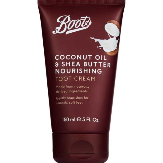 Boots Coconut Oil & Shea Butter Nourishing Foot Cream 150Ml