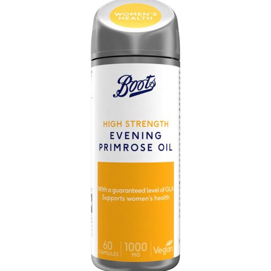 Boots Evening Primrose Oil 1000 Mg 60 Capsules (2 Month Supply)