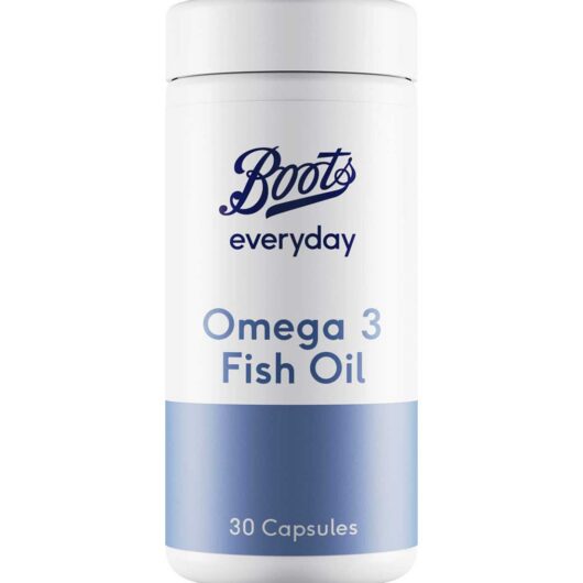 Boots Everyday Omega 3 Fish Oil 1000Mg - 30 Capsules