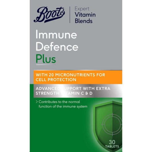 Boots Expert Vitamin Blends Immune Defence Plus, 30 Tablets