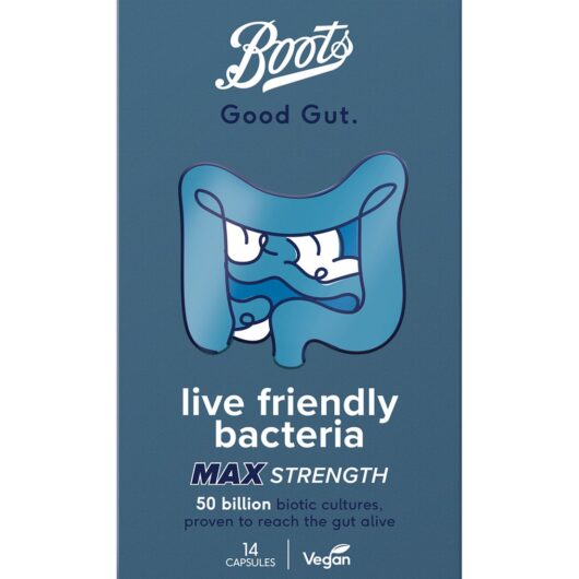 Boots Good Gut Live Friendly Bacteria Max Strength 14 Capsules