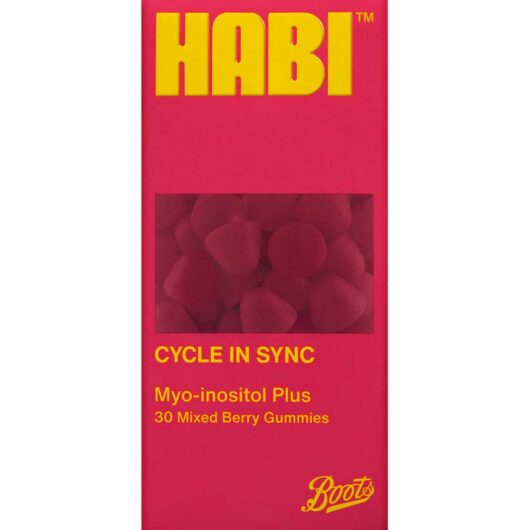 Boots Habi Cycle In Sync Myo-Inositol Plus Gummies 30S