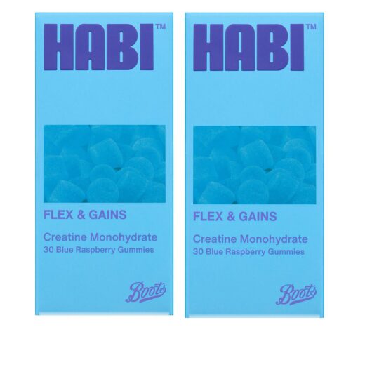 Boots Habi Flex & Gains Creatine Gummies Bundle 60S