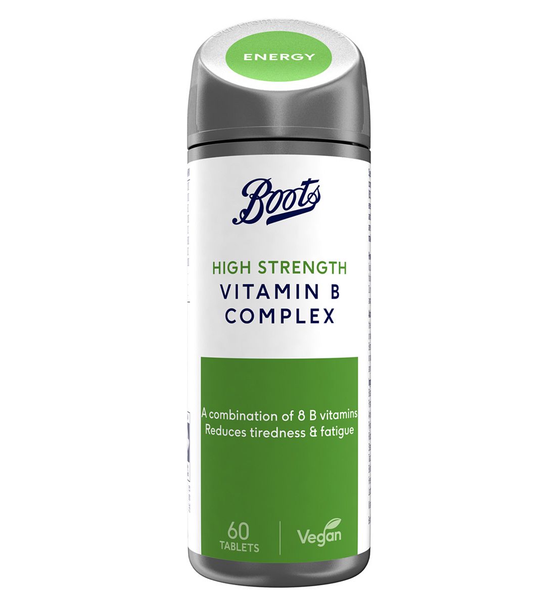 Boots High Strength Vitamin B Complex 60 Tablets (2 Month Supply)