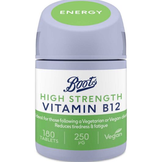 Boots High Strength Vitamin B12 250G 180S