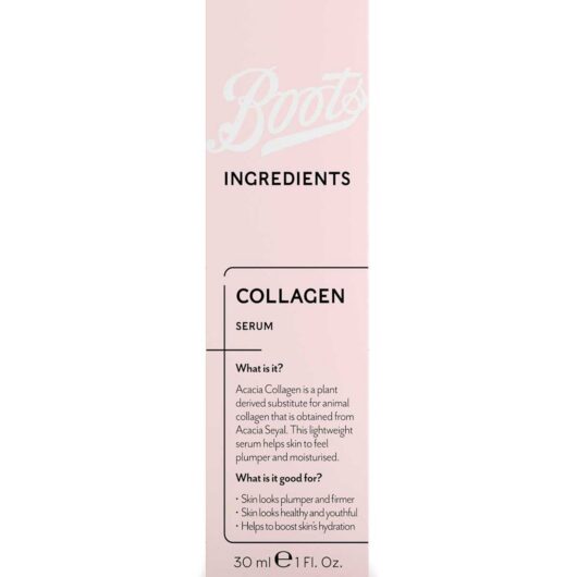 Boots Ingredients Collagen Booster 30Ml