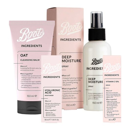 Boots Ingredients Hydrate Routine Bundle