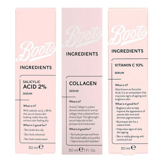 Boots Ingredients Serum Bundle