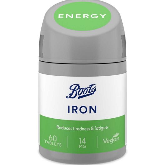 Boots Iron 14Mg 60 Tablets