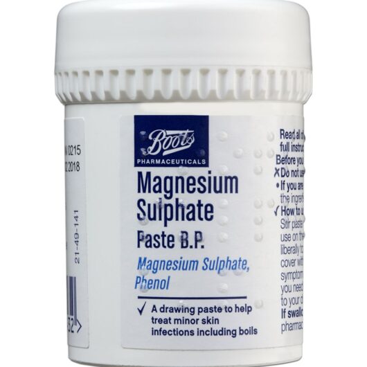 Boots Magnesium Sulfate Paste B.p. 50G