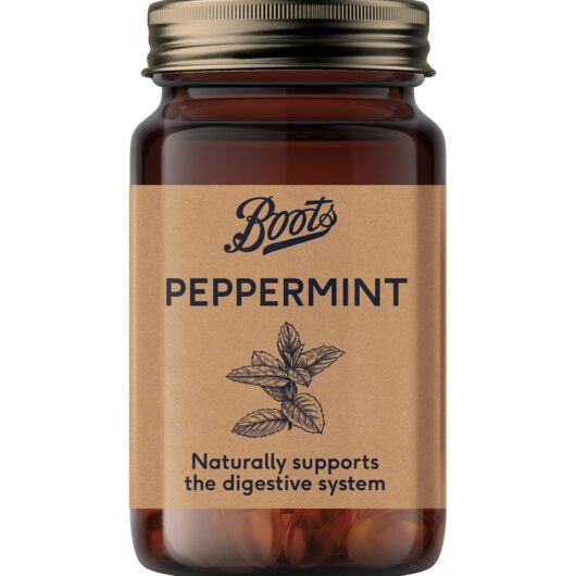 Boots Naturals Peppermint 60 Capsules