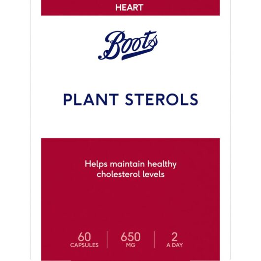 Boots Plant Sterols Capsules 60S