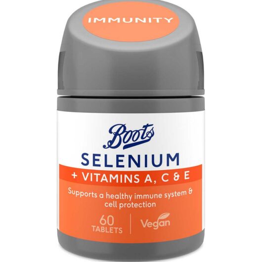 Boots Selenium With Vitamins A, C And E 60 Tablets (2 Month Supply)