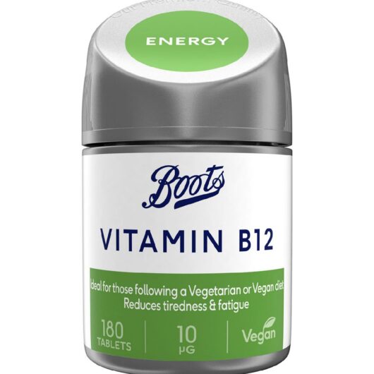 Boots Vitamin B12 180 Tablets
