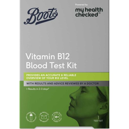Boots Vitamin B12 Blood Test Kit