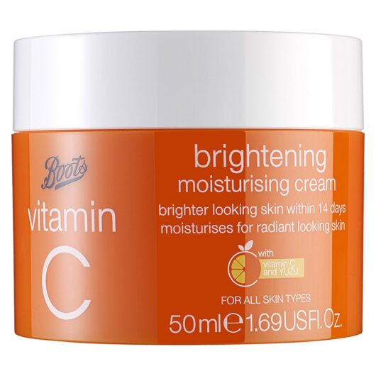 Boots Vitamin C Brightening Moisturising Cream 50Ml
