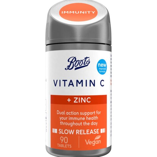 Boots Vitamin C & Zinc 90 Tablets (3 Months Supply)