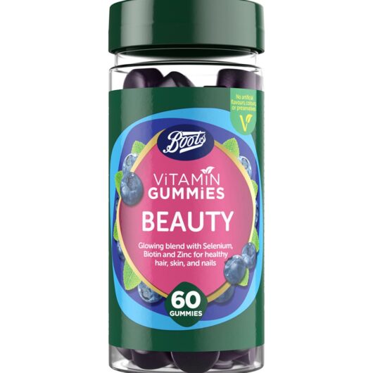 Boots Vitamin Gummies Beauty - 60 Blueberry