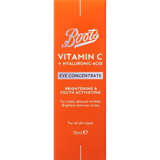 Boots Vitamn C + Hyaluronic Acid Eye Concentrate 15Ml