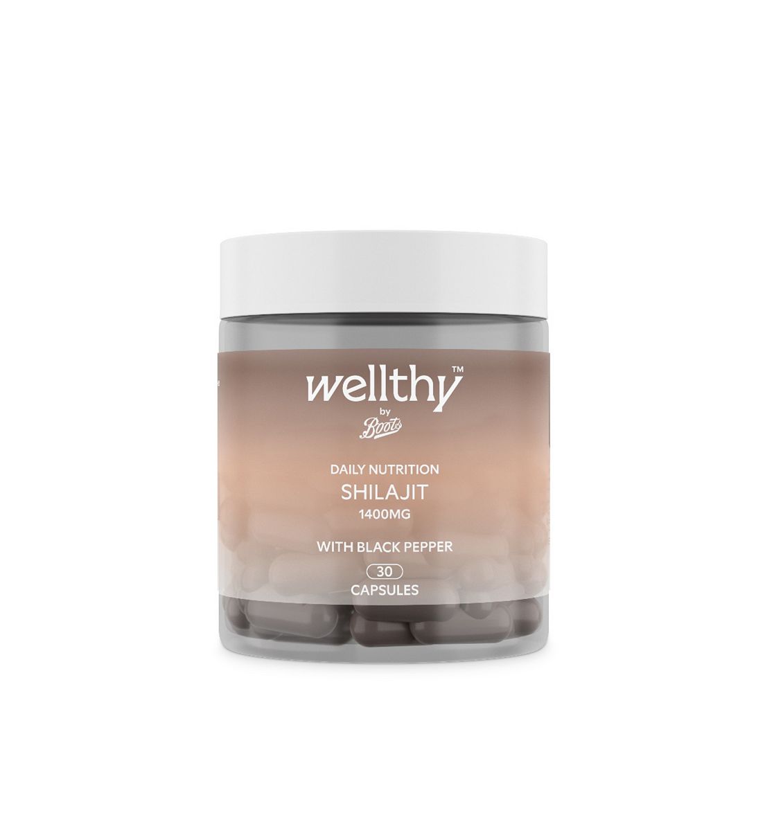 Boots Wellthy By Daily Nutrition Shilajit Capsules - 30