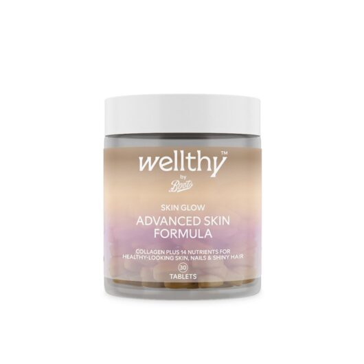 Boots Wellthy By Skin Glow Advanced Formula 30 Tablets
