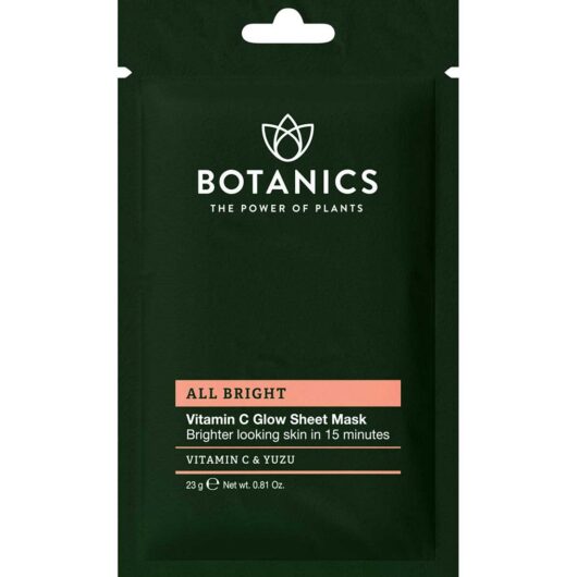 Botanics Sheet Mask Vitamin C Glow
