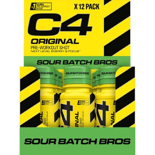 C4 Original Pre-Workout Energy Shot Sour Patch Bros 60Ml 12S