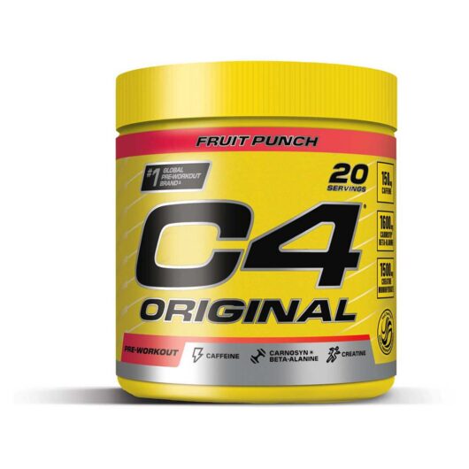 C4 Original Pre-Workout Fruit Punch 20 Serve 132g
