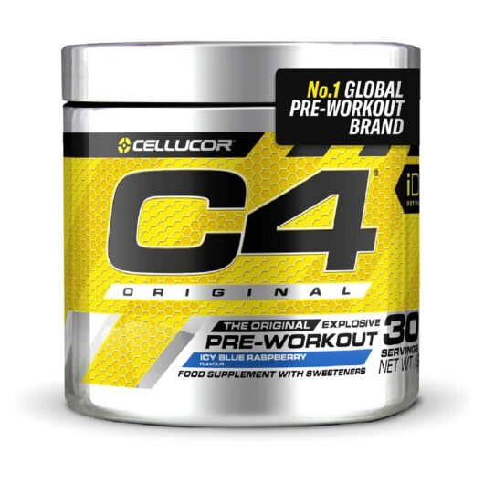 C4 Original Pre-Workout Icy Blue Raspberry 198g